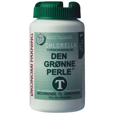 Chlorella - Den Grønne Perle 640 tabl.