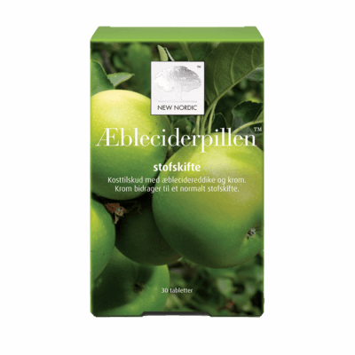 New Nordic Æbleciderpillen™ • 30 tabl. LETTERE BESKADIGET EMBALLAGE