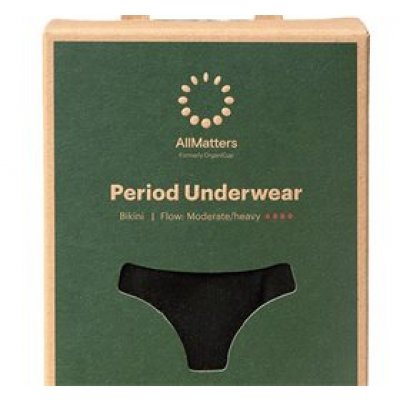 AllMatters Menstruationstrusser Bikini Underwear Moderate/heavy L