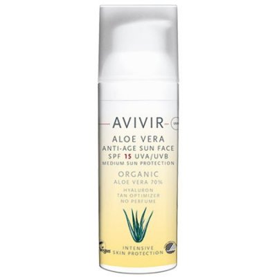 Avivir Aloe Vera Anti-Age Sun SPF 15 - 70% • 50 ml.