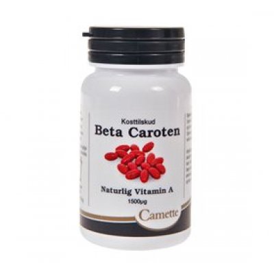 Camette Beta Carotene - 100 kap.