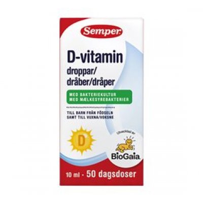 Semper BioGaia D-vitamindråber • 10ml. - DATOVARE 01/2024