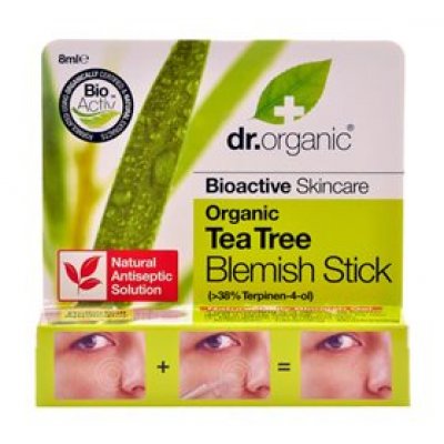 Dr. Organic Blemish Gel Stick Tea Tree • 8 ml.