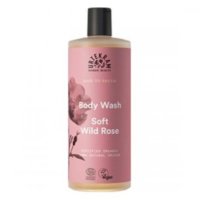 Urtekram Body Wash Soft Wild Rose 500 ml.