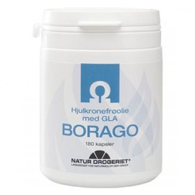ND Borago hjulkroneolie • 180 kap.