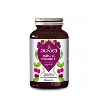 Pukka C-vitamin Natural Ø • 60 kap.