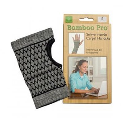 Bamboo Carpal handske, Str. S