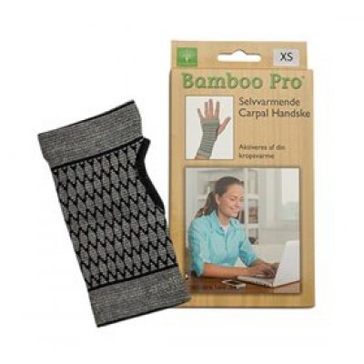 Bamboo Carpal handske, Str. XS