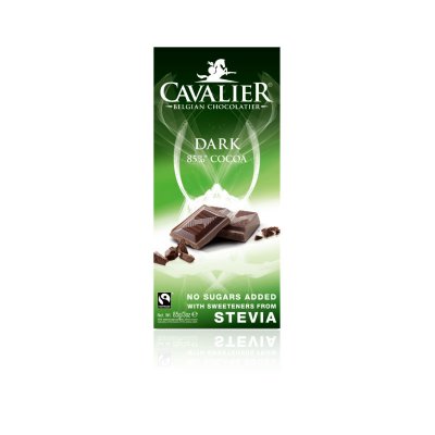 Coala Chokolade Mørk 85% kakao m. Stevia • 85 g.