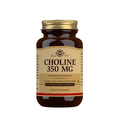 Solgar Choline 350mg - 100 kap.