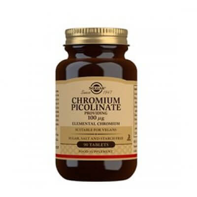 Solgar Chrom Picolinat 100 ug - 90 tab. DATOVARE 08/2025