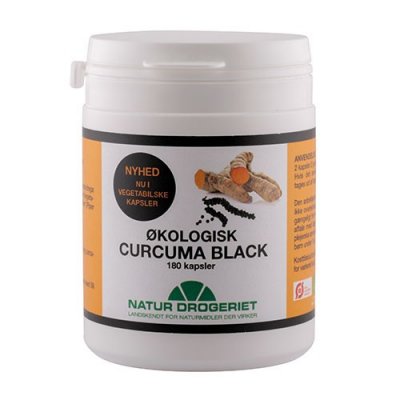 ND Curcuma Black Økologisk • 180 kap.