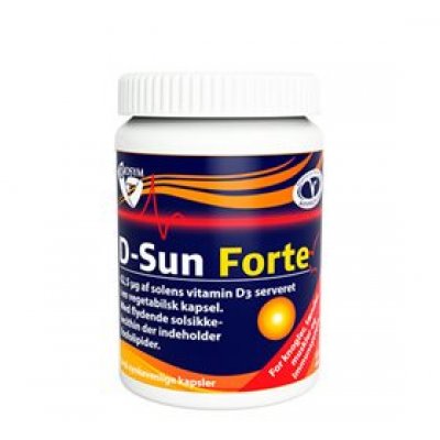 BioSym D-Sun Forte 62,5 mcg D-vit. 120 kaps. DATOVARE 03/2024