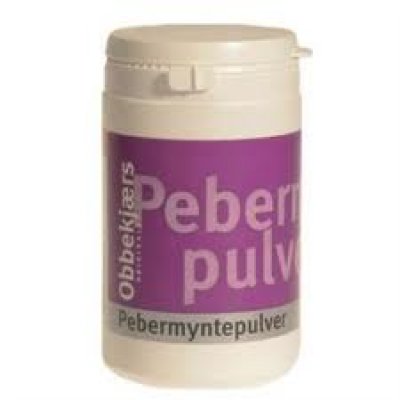 Obbekjær Pebermyntepulver • 170 gram