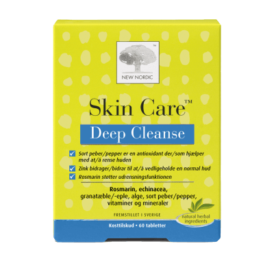New Nordic Skin Care™ Deep Cleanse 60 tabl. DATOVARE 03/2024