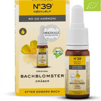 Bachflower No. 39® – Økologiske Dråber • 10ml.