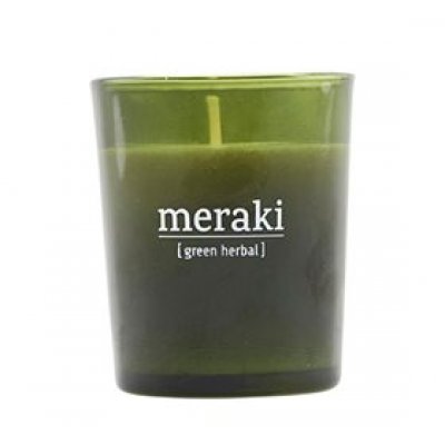 Meraki Duftlys, Green herbal • 60 g