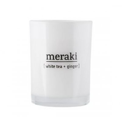 Meraki Duftlys White tea & ginger • 220 g