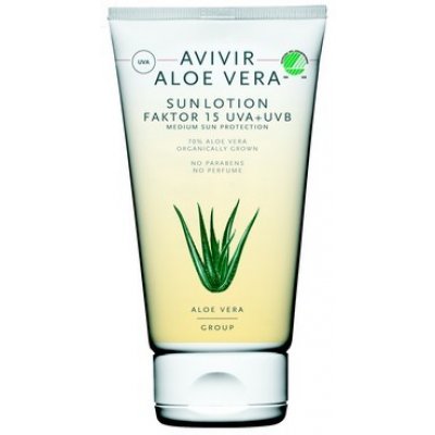 Avivir Aloe Vera Sun Lotion SPF 15 • 150 ml. 