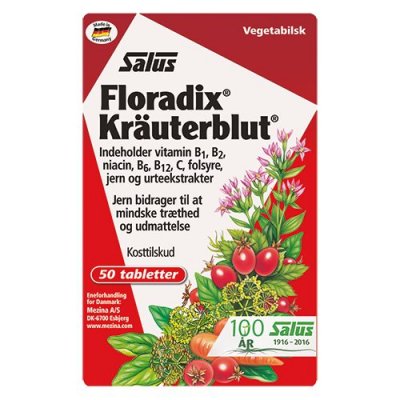 Floradix Kräuterblut 50 tabl. DATOVARE