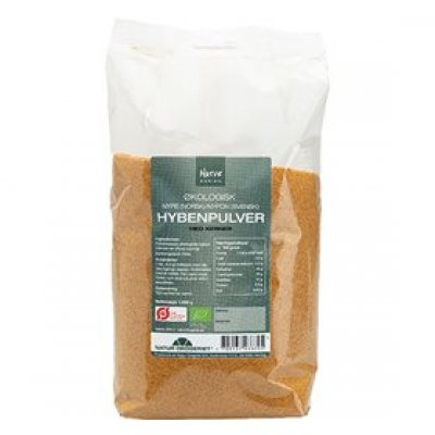 ND Hyben pulver fint m. kerner Ø 1 kg. 