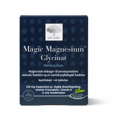New Nordic Magic Magnesium Glycinat 60 tabl.