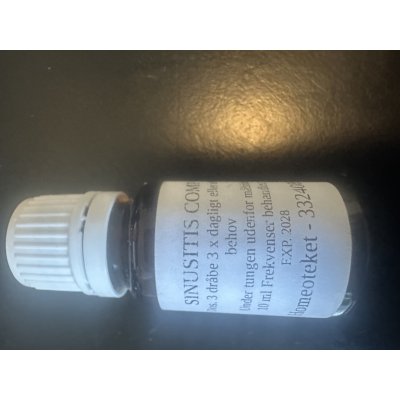 Sinusitis Comp fra Homeoteket - 10 ml.  X