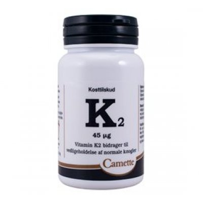 Camette K2 Vitamin 45 mcg. 180 tab