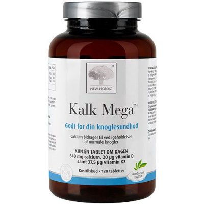 New Nordic Kalk Mega 180 tabl.