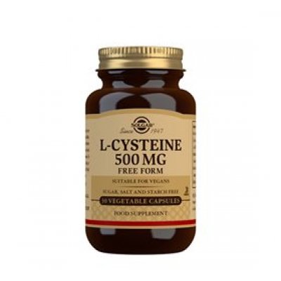 Solgar L-Cystein 500 mg aminosyre - 30 kap.