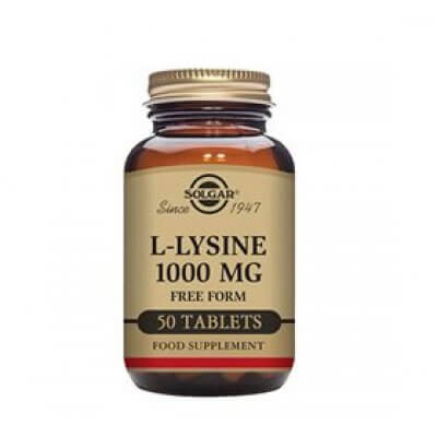 Solgar L-Lysine 1000 mg 50 tabl.