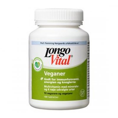 Orkla Longo Vital Veganer • 180 tab.