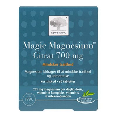 New Nordic Magic Magnesium Citrat 60 tabl.