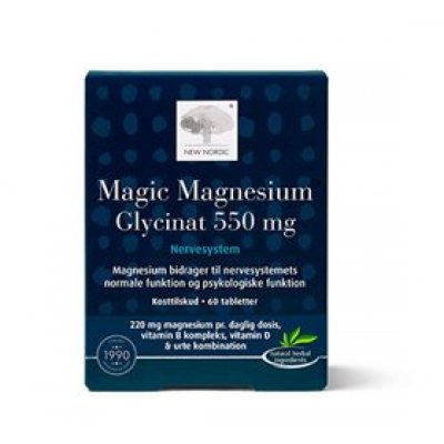 New Nordic Magic Magnesium Glycinat 60 tabl.