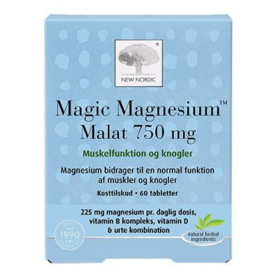 New Nordic Magic Magnesium Malat 60 tabl.