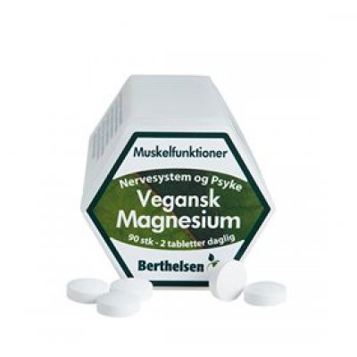 Berthelsen Magnesium vegansk • 90 tab.