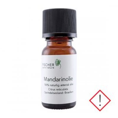 Fischer Pure Nature Mandarinolie æterisk • 10ml.