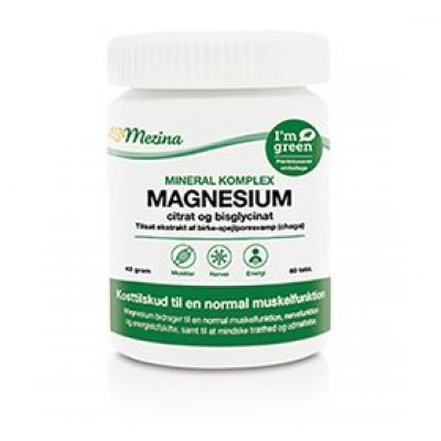 Mezina Mineral Komplex - Magnesium 60 tabletter