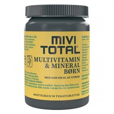 Mivi Total Multivitamin Børn 90 tab.