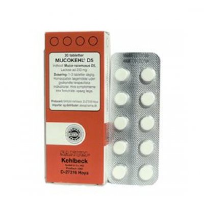 Mucokehl tabletter D5  • 20 tabl.