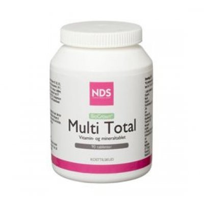 NDS Multi Total multivitamin og mineral • 90 tab. 