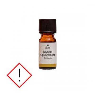 Fischer Muskel opvarmende olieblanding 10ml.