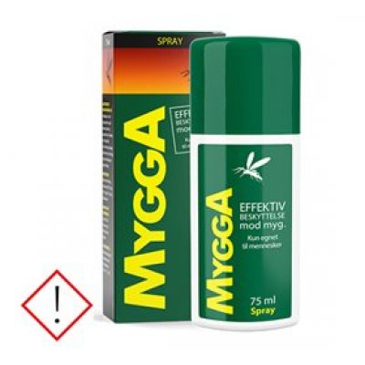 MyggA Spray 9,5% DEET 75 ml.
