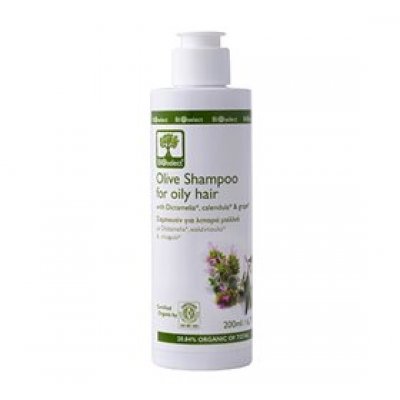 Bioselect Olive Shampoo For Oily Hair • 200ml.