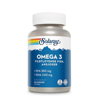 Solaray Omega 3 - 60 kap.