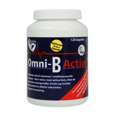 BioSym Omni-B Active • 120 kapsler 