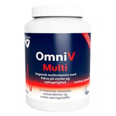BioSym OmniV Vegansk Multivitamin 100 Tab. DATOVARE