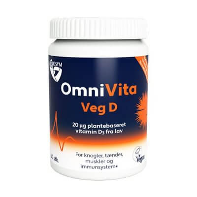 BioSym OmniVita Veg D - 60 kaps.  DATOVARE