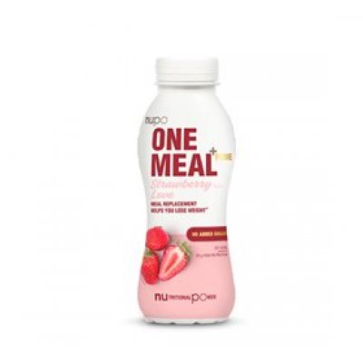 Nupo One meal + prime shake jordbær • 330ml.