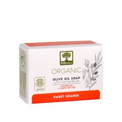 Bioselect Organic Olive Oil Soap Orange - Face • 80g
